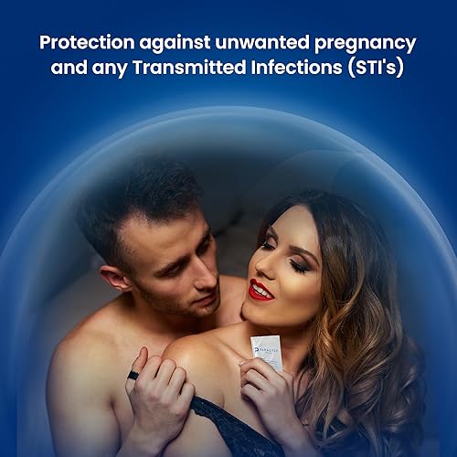 Miniatura 6 de Paradise - Preservativos de látex lubricado, látex extra lubricado premium para hombres, paquete de 100