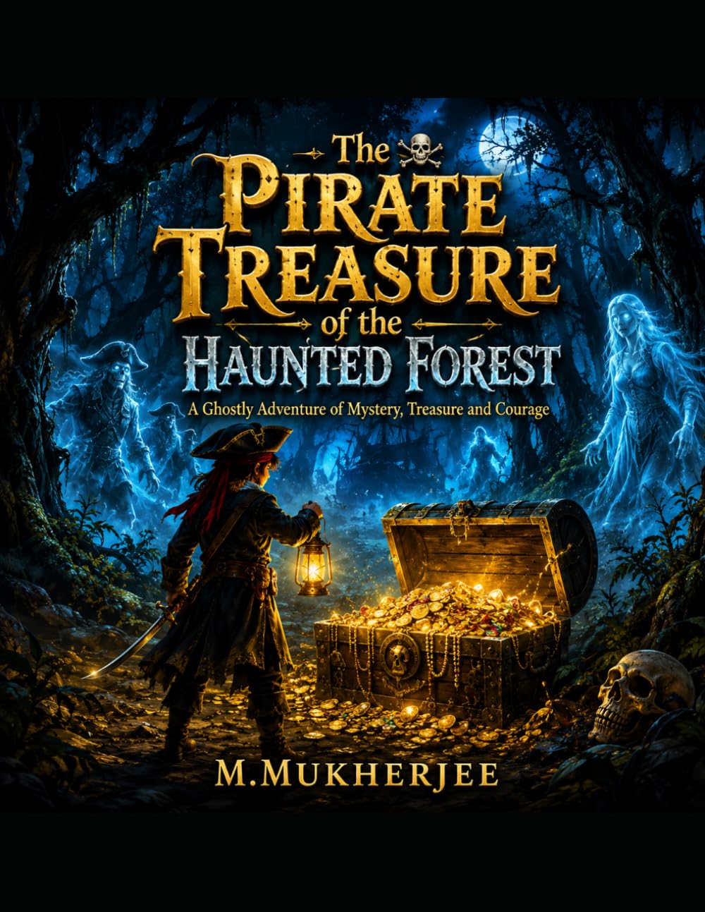 The Pirate Treasure of the Haunted Forest: A Ghostly Adventure of Mystery Treasure and Courage