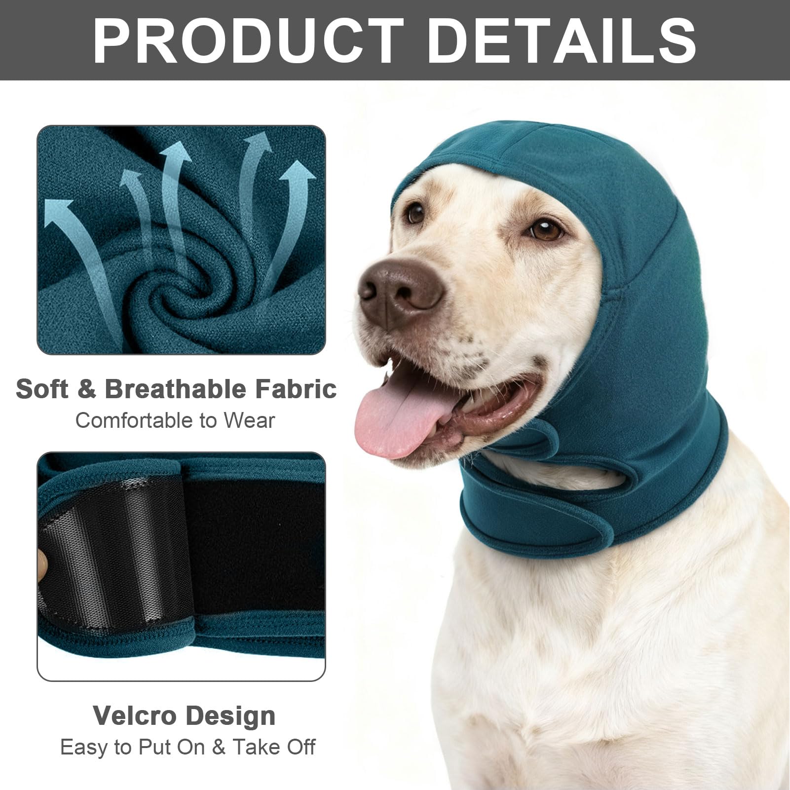 Balto Relief - Innovatieve oorbeschermer voor honden en katten met zilverdraad