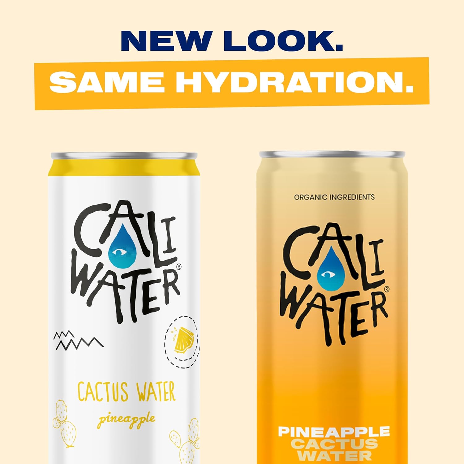 Caliwater - Organic Cactus Water - Pineapple - 5g Sugar, 35 Calories - Coconut Water Alternative - Natural Plant Based Hydration - Skin Care, Electrolyte Drinks - Flavored Water Beverages - 12 Cans - Image 4