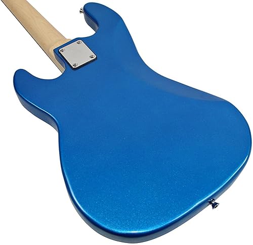 Miniatura 6 de Stedman Beginner Series paquete de guitarra bajo con amplificador de 15 vatios, bolsa de ejercicio, cable de instrumento, correa, cuerdas, púas y