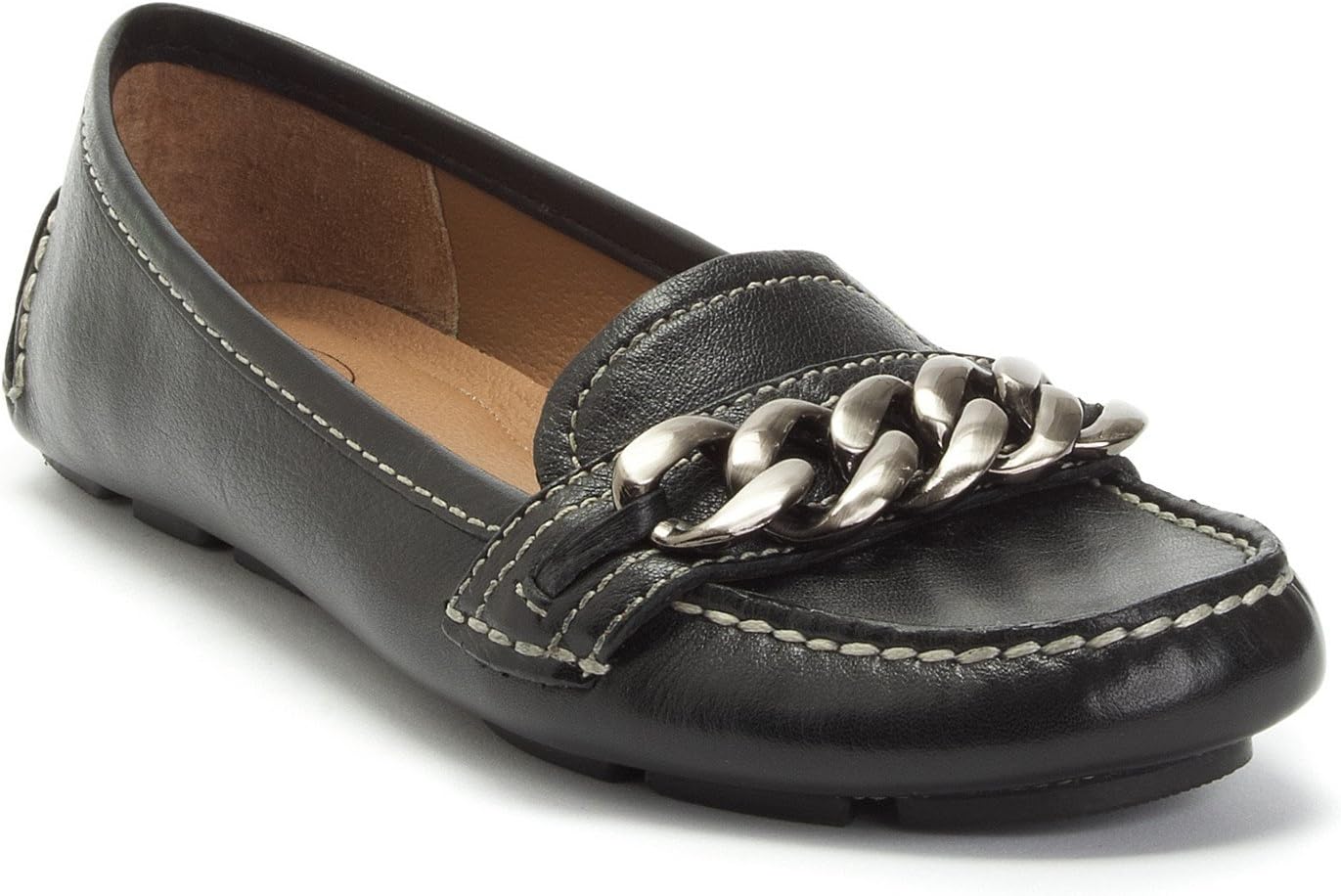 Circa Joan & David Women's Monroe6 Flat Driving Moc,Natural Multi,7.5 M US