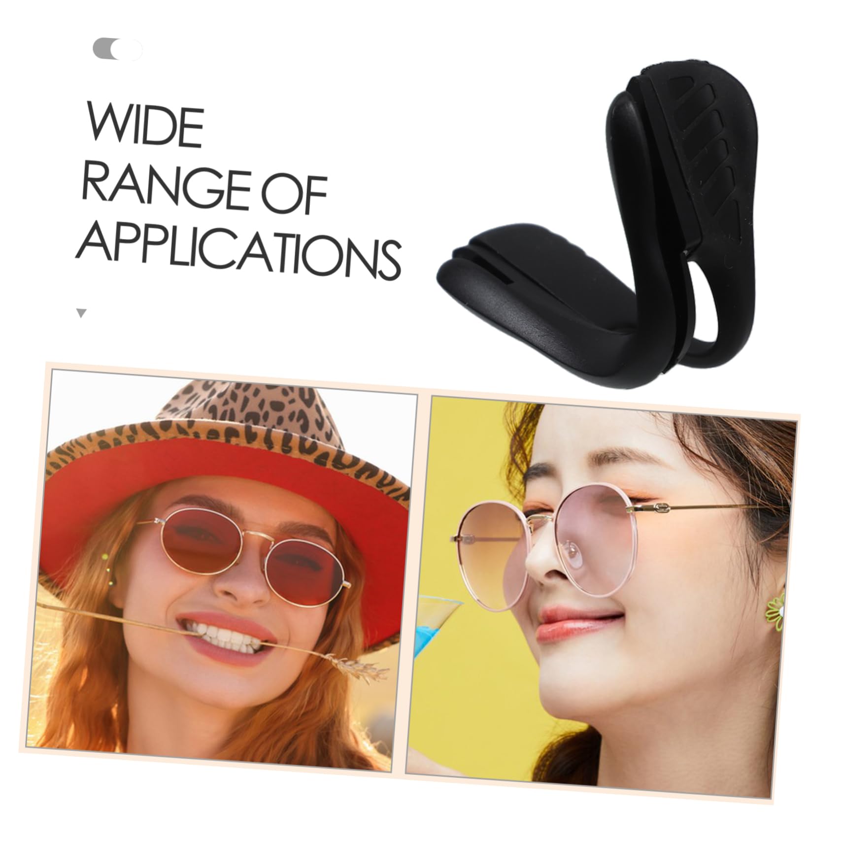 5 Piezas Separadores De Almohadillas Nasales Para Gafas De Sol Almohadillas Para La Nariz Orificios Nasales Nariz Pegatinas Almohadillas Nasales De Repuesto Goma Tr Diez Black FRCOLOR