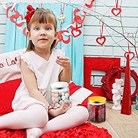 Vista 3 de Mifoci 50 tarros de plástico transparente de 16 onzas con tapas roscadas, redondos, vacíos, de plástico, para regalo, recipientes herméticos