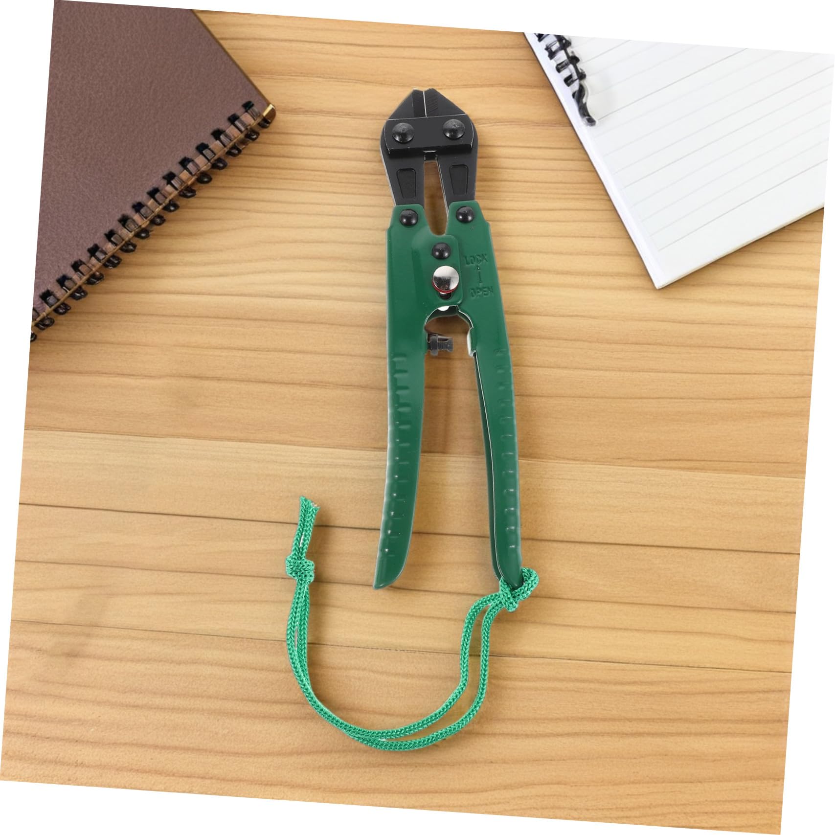 Healeved Pinze Multifunzionali per Gioielli in Acciaio Rinforzato Verde Punta Fine e Apertura Massima 5mm, Strumenti Professionali per Progetti di Esperti e Decorazioni Creative