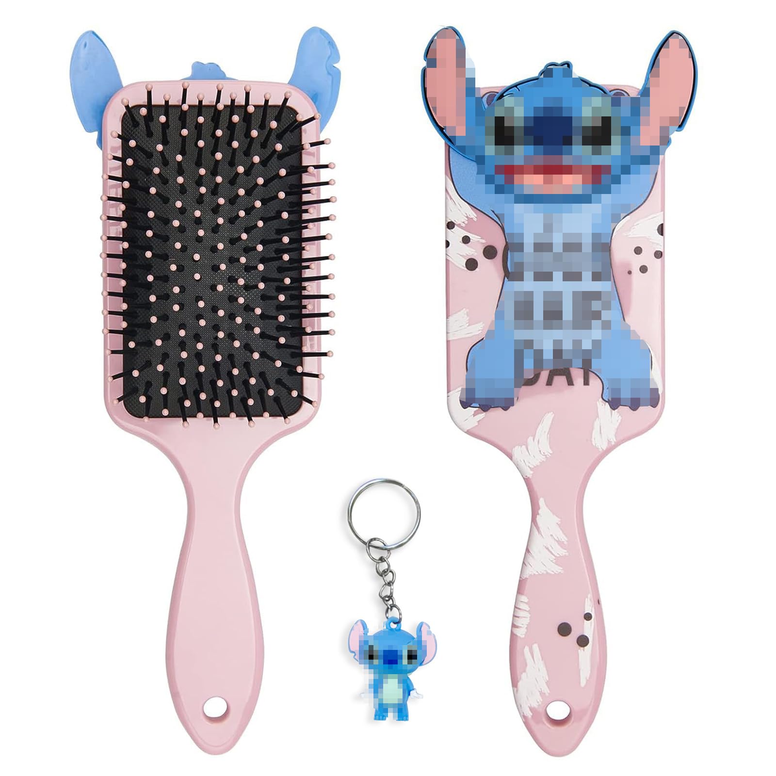 Cepillo de Pelo Neumatico, Peine Desenredante Cepillos Pelo para Mujer, Peine Antitirones para Cabello Mojado Rizado, Cepillo Neumático Cepillo Desenredante, Cepillo para el Pelo para Niños y Adultos