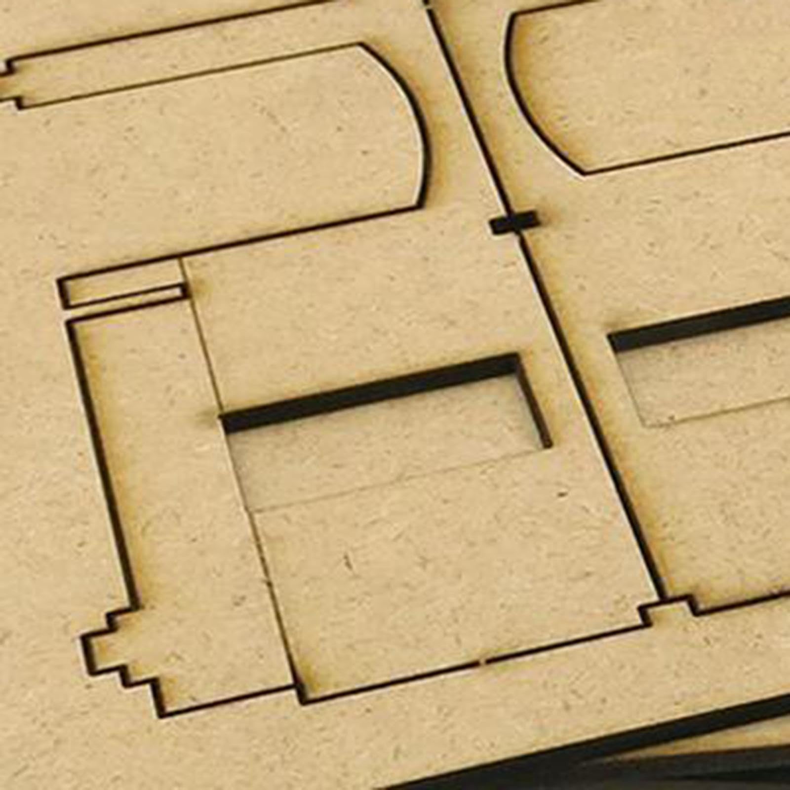 MagiDeal Kit di Modellismo di Ponte Europeo in Legno in 1/72, Regalo, Artigianato in Legno Fatto a Mano, Giocattolo di Costruzione in Legno Fa, Ponte Grande