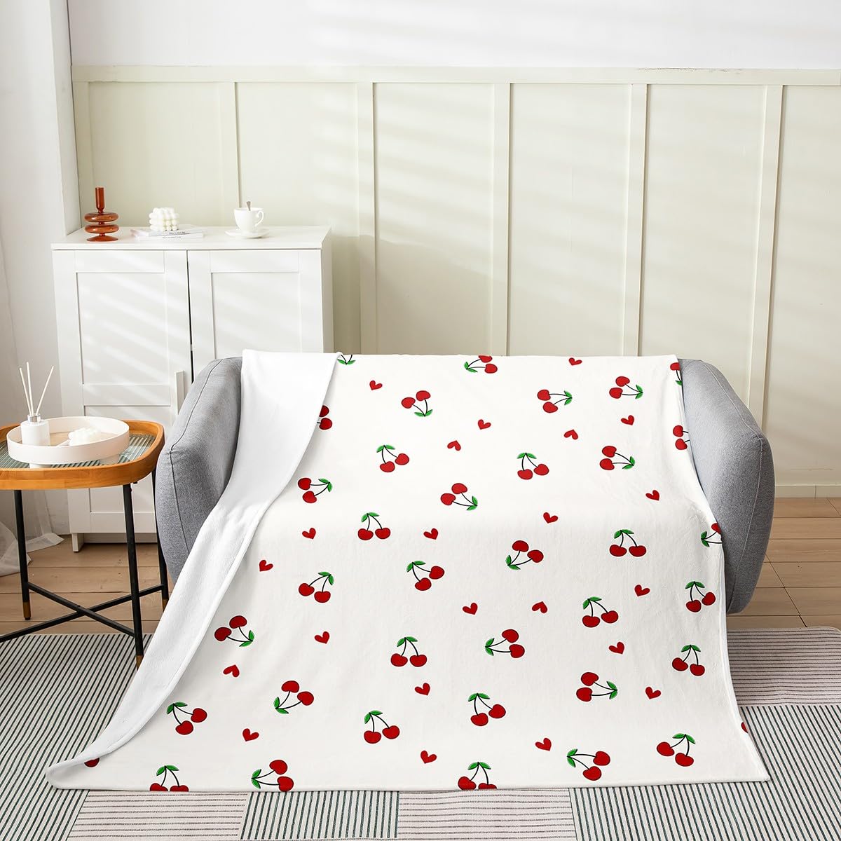 Feelyou Kids Red Cherry All Season Bed Blanket Baby 30
