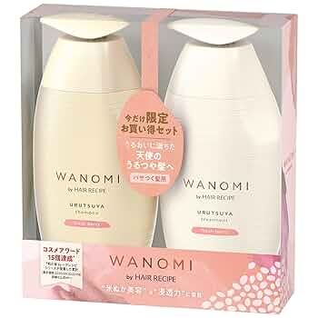 ⁑【おまとめ1,2,2】ヘアレシピ 和の実 うるつや シャンプー&トリートメント 楽天市場】ヘアレシピ 和の実 うるつや シャンプー