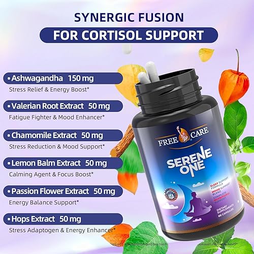 Miniatura 3 de Cápsulas para dormir de melatonina 15 en 1, ayudas naturales para dormir para adultos con melatonina 5 mg y glicinato de magnesio, apoyan la salud