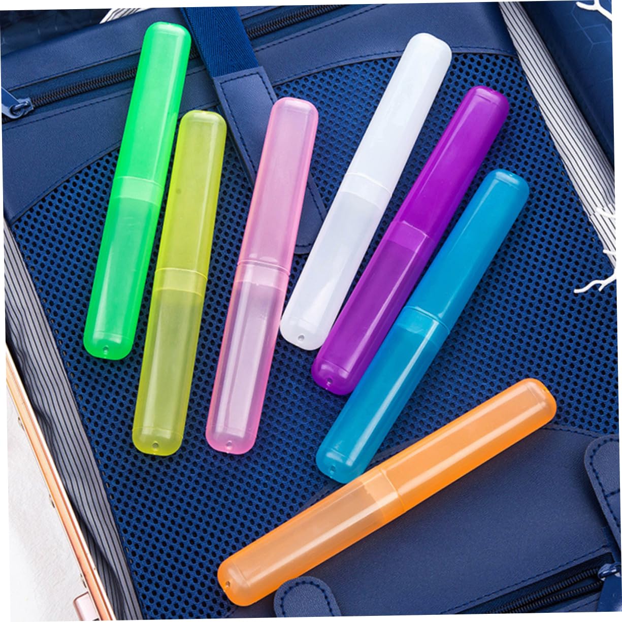 Ciieeo 84 Uds Caja De Cepillo De De Color Estuche De Cepillo De para Viajar Soporte De Cepillo De De Viaje Estuches De Viaje para Cepillo De
