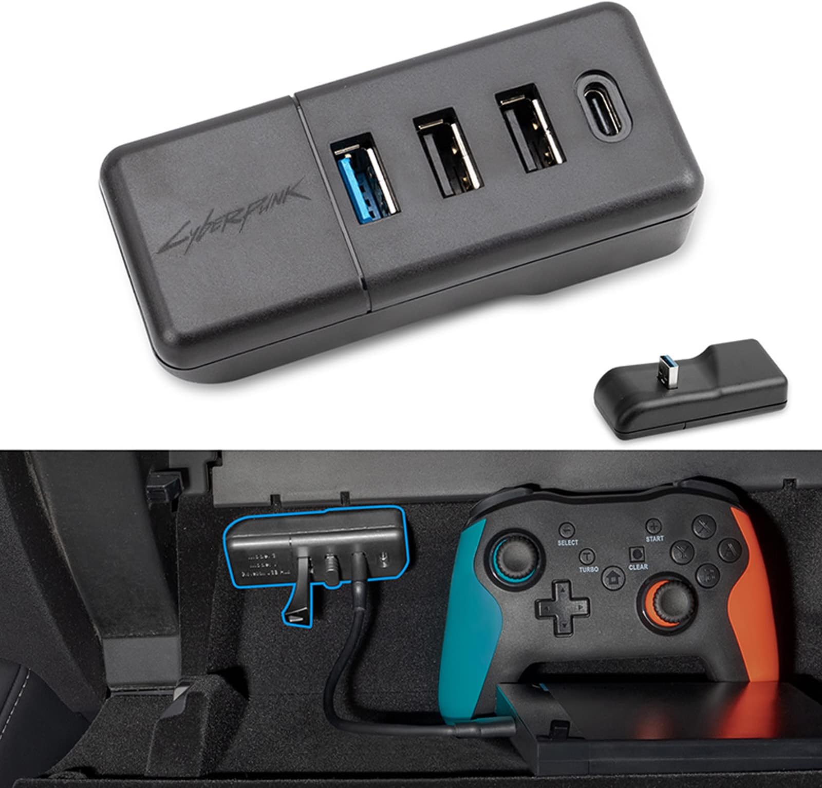 Accessoire Tesla écran LCD Écran Arrière Tesla Model 3/Y 7 Pouces | Contrôle Climatisation Siège Arrière Carplay écran Bluetooth Carplay