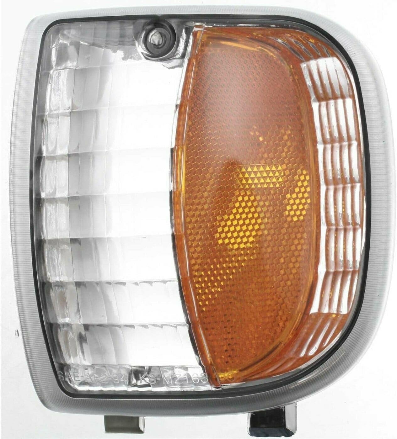 AUTOS PARTS PLUS Set Of 2 Front Corner Light Lens and Housing Left Driver & Right Passenger Side Direct Replacement Compatible With 1994-1997 Mazda B2300 / B300 / B4000 MA2521109 MA2520109 ZZM051121