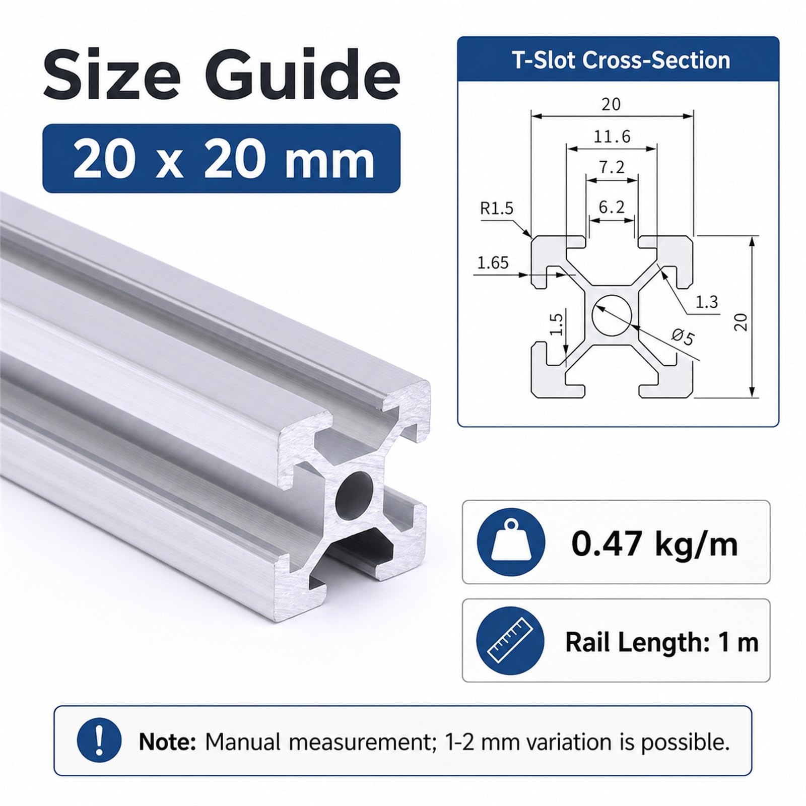 System Profile Alu,Aluminium Alu Profil Eloxiert,Aluminiumprofil Extrusions Eloxierte Linearschiene,Robuste Konstruktion,FüR Maschinenbau,Werkbank & DIY