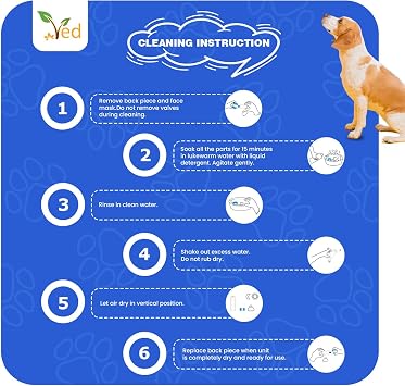 Pet Inhaler Spacer (Comfort Chamber) for Improved Breathing of Your cat, Dog and Furry Friend (Blue)