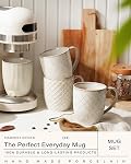getstar Large Coffee Mugs 18 OZ Set of 4 with Big Handles, Father Day Gifts Ceramic Coffee Mug Microwave and Dishwasher Safe, Coffee Cups Ceramic
