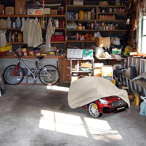 Miniatura 8 de Funda de auto de juguete para montar en coche, protección para todo tipo de clima, funda grande para auto de juguete, protege los vehículos de