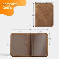 Portofel auto pentru documente CoBak Barna, buzunar pentru talon și asigurare cu închidere magnetică, organizator pentru torpedou pentru documente importante, design modern 4