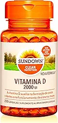 Suplemento Alimentar Sundown Vitamina D 2.000 UI 200 Cápsulas