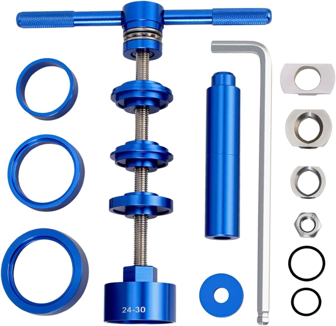 Denpetec Bicycle Bottom Bracket Install and Removal Tool Kit, Professional Bike Bottom Bracket Remover for BB86/BB30/BB92/PF30