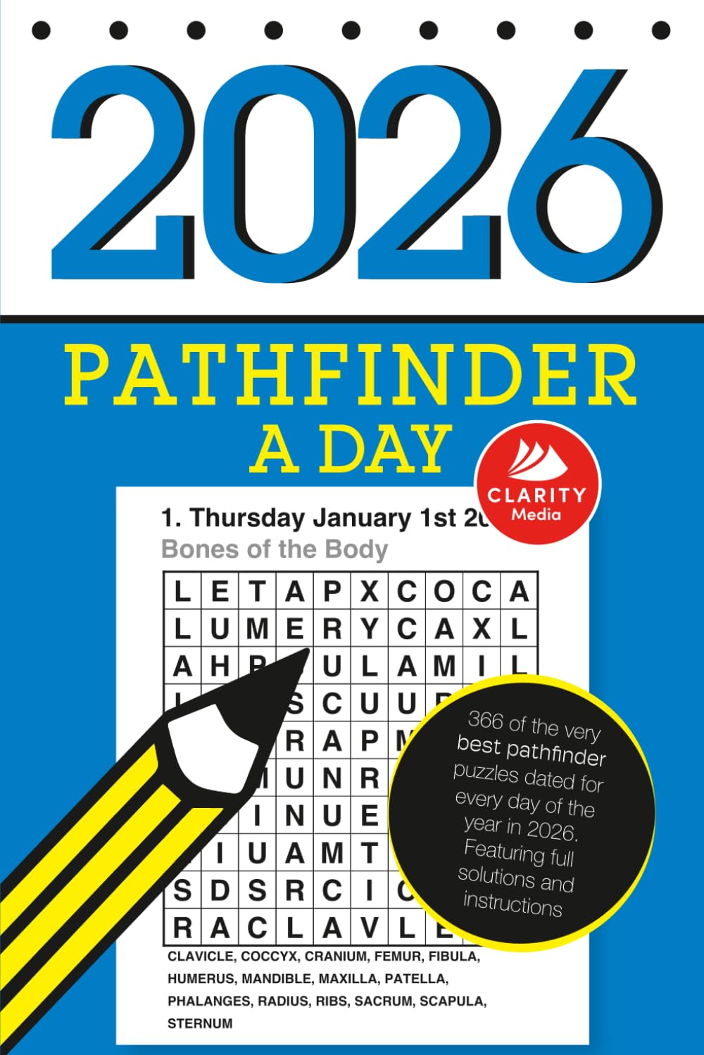 Pathfinder a Day 2026: Featuring 366 fantastic themed pathfinder puzzles