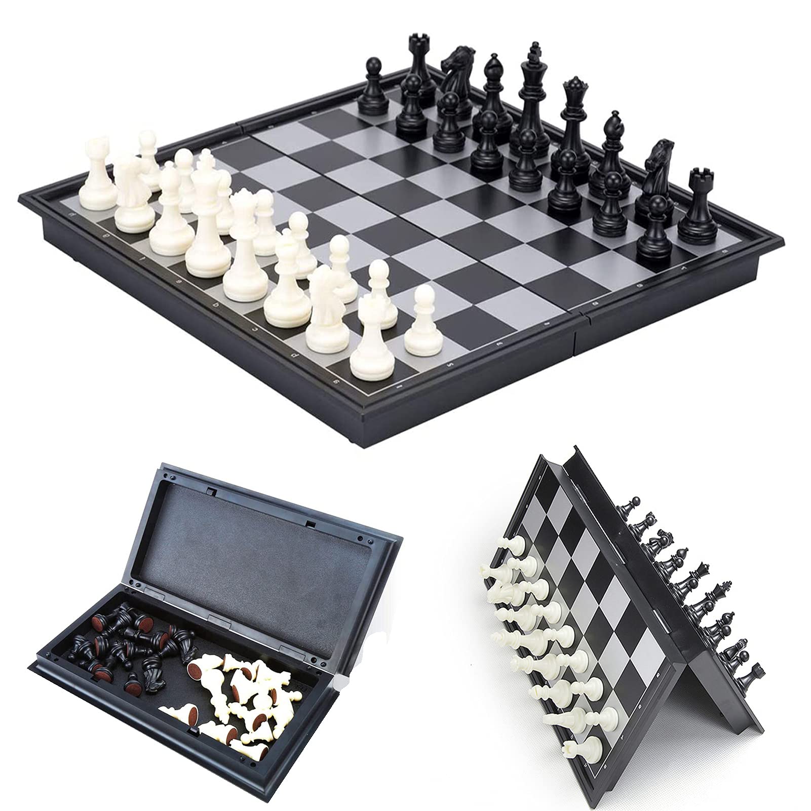 Buy Chess Set, 10"x10" Folding Chess Board Standard Travel