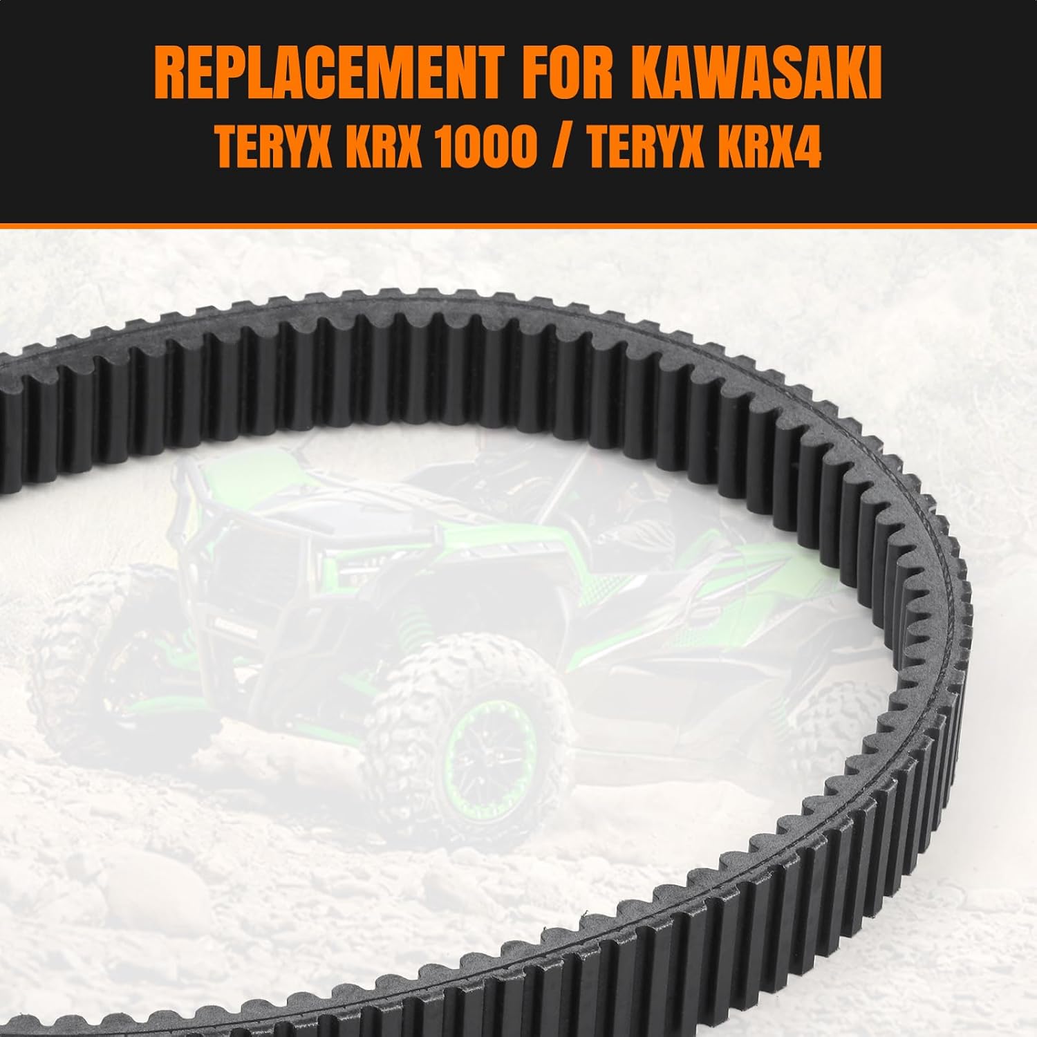 LKV 59011-0047 Drive Belt Compatible with Kawasaki 2020-2024 Teryx KRX 1000, 2023-2024 Teryx KRX4 1000, CVT Drive Belt Replacement for 59011-0047