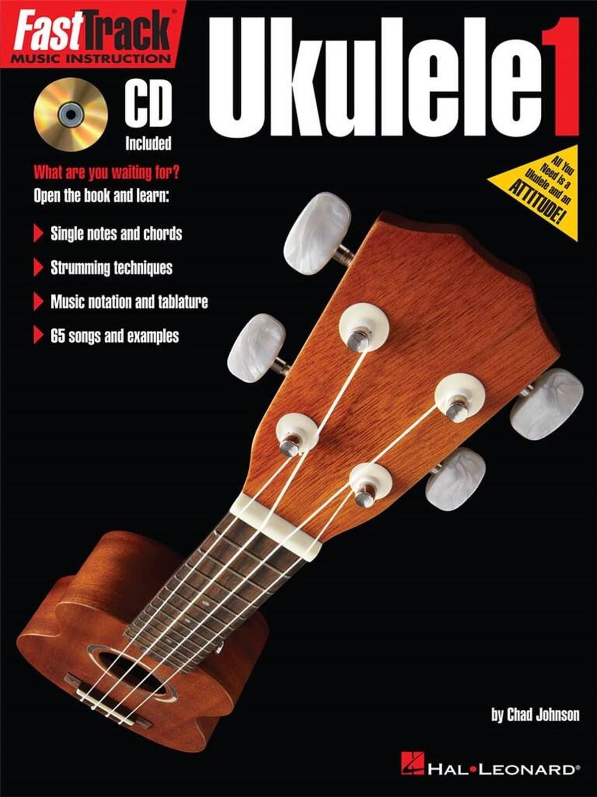 FastTrack - Ukulele Method 1 by Chad Johnson - 9781480308466