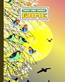 Dots And Boxes Game: Birds And Tree Cover Dots And Boxes Game, A Classic Strategy Game - Large and Small Playing Squares, 120 Pages, size 8