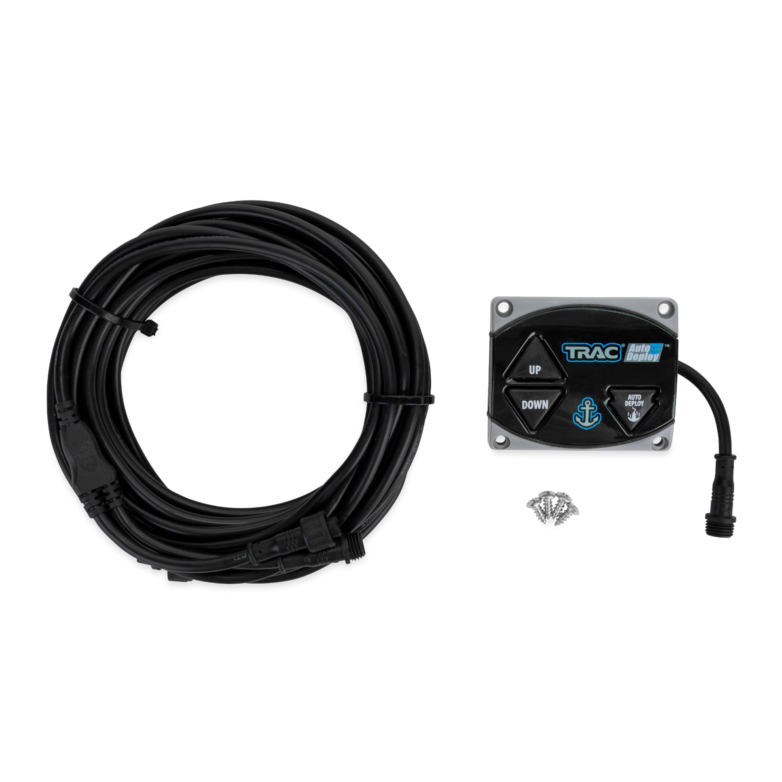 Camco Trac Outdoors Anchor Winch G3 AutoDeploy Second Switch - Features Up/Down/Auto Operation - for Use with TRAC AutoDeploy Electric Anchor Winches - G3 Angler & G3 Deckboat Models (69045)