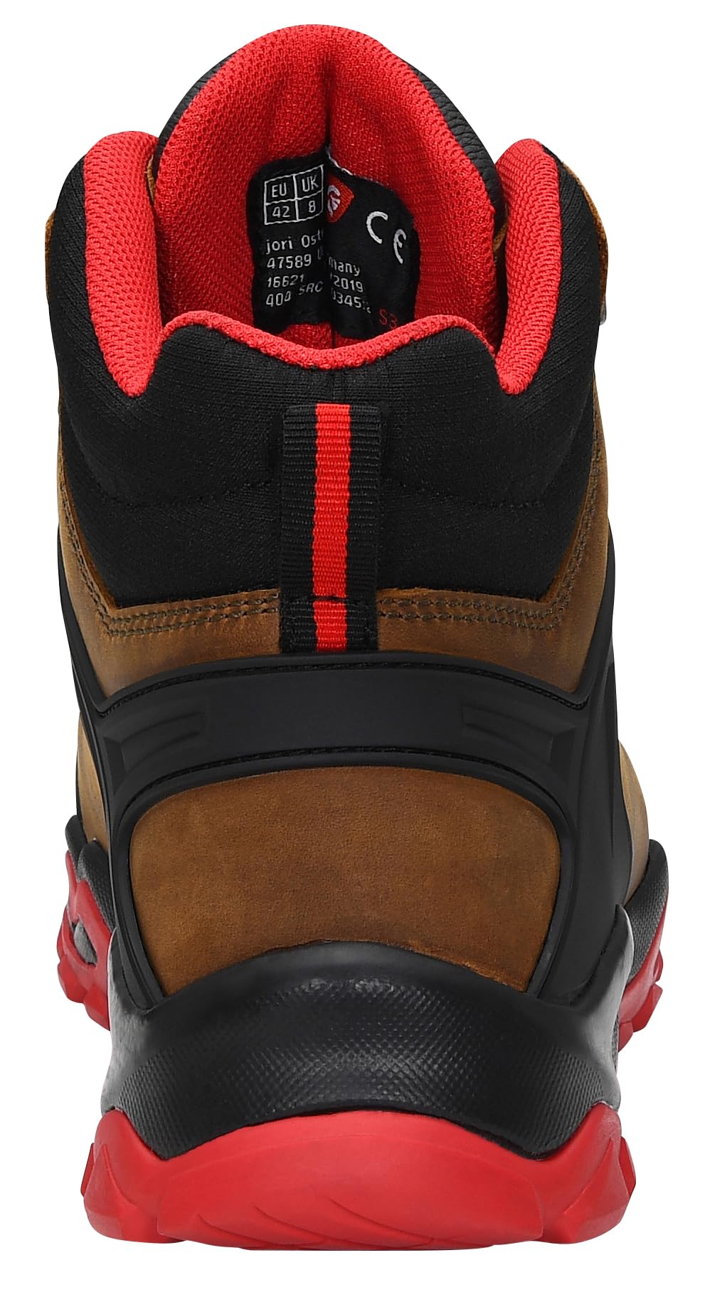ELTEN Unisex Jo_powerful Brown Mid S3 obuwie ochronne