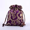 Pack of 10 Silk Jewellery Bags 13 x 16 cm Jewellery Bags with Drawstring Chinese Brocade Bag Small Jewellery Storage Bag Gift Bags for Storing Jewellery Jewels Sweets