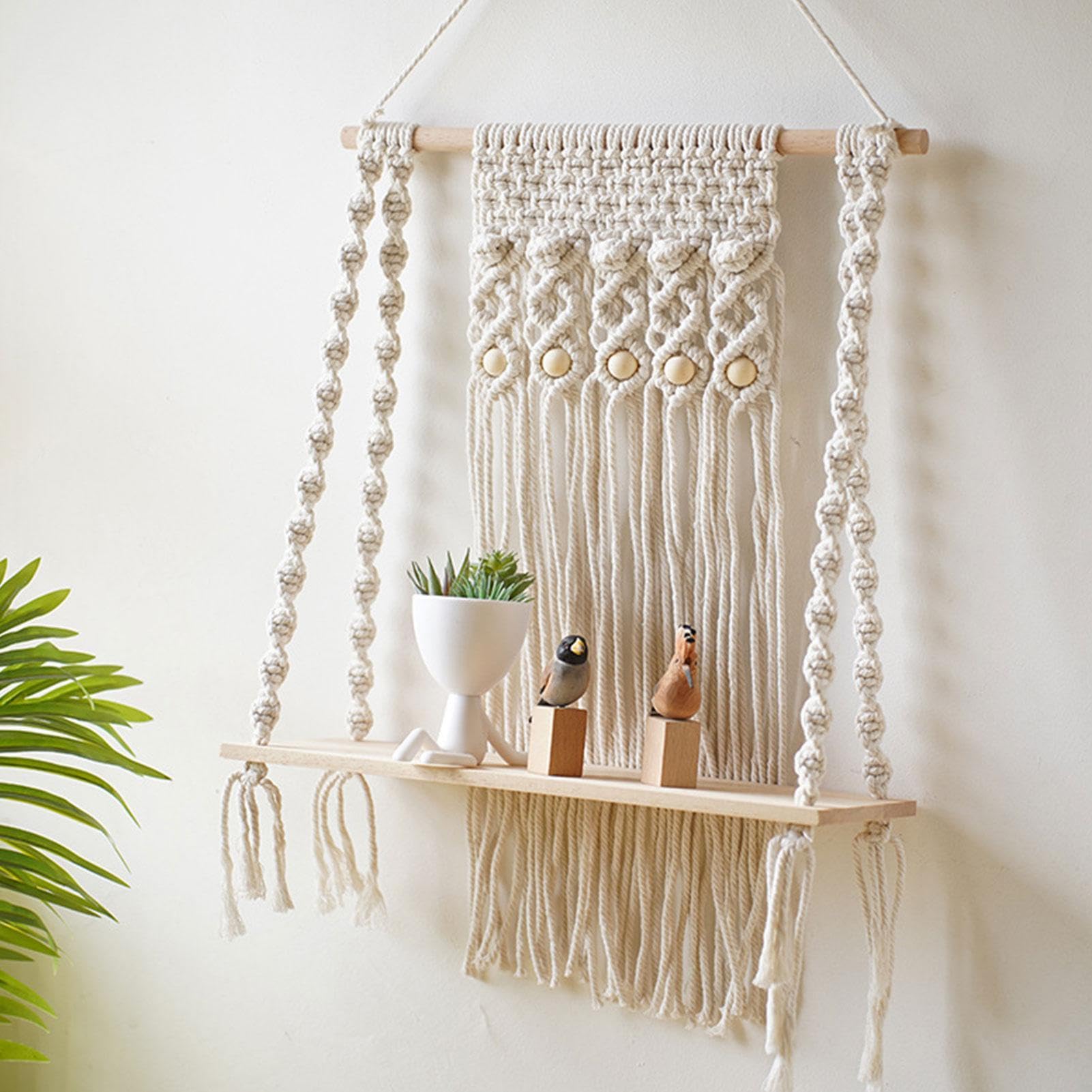 Amazon.co.jp: マクラメタペストリー、マクラメ棚 | 織られたマクラメ  