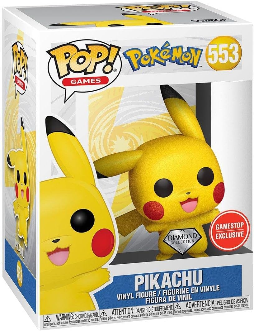 Funko Pop! Pokemon Diamond Waving Pikachu Exclusive Figure