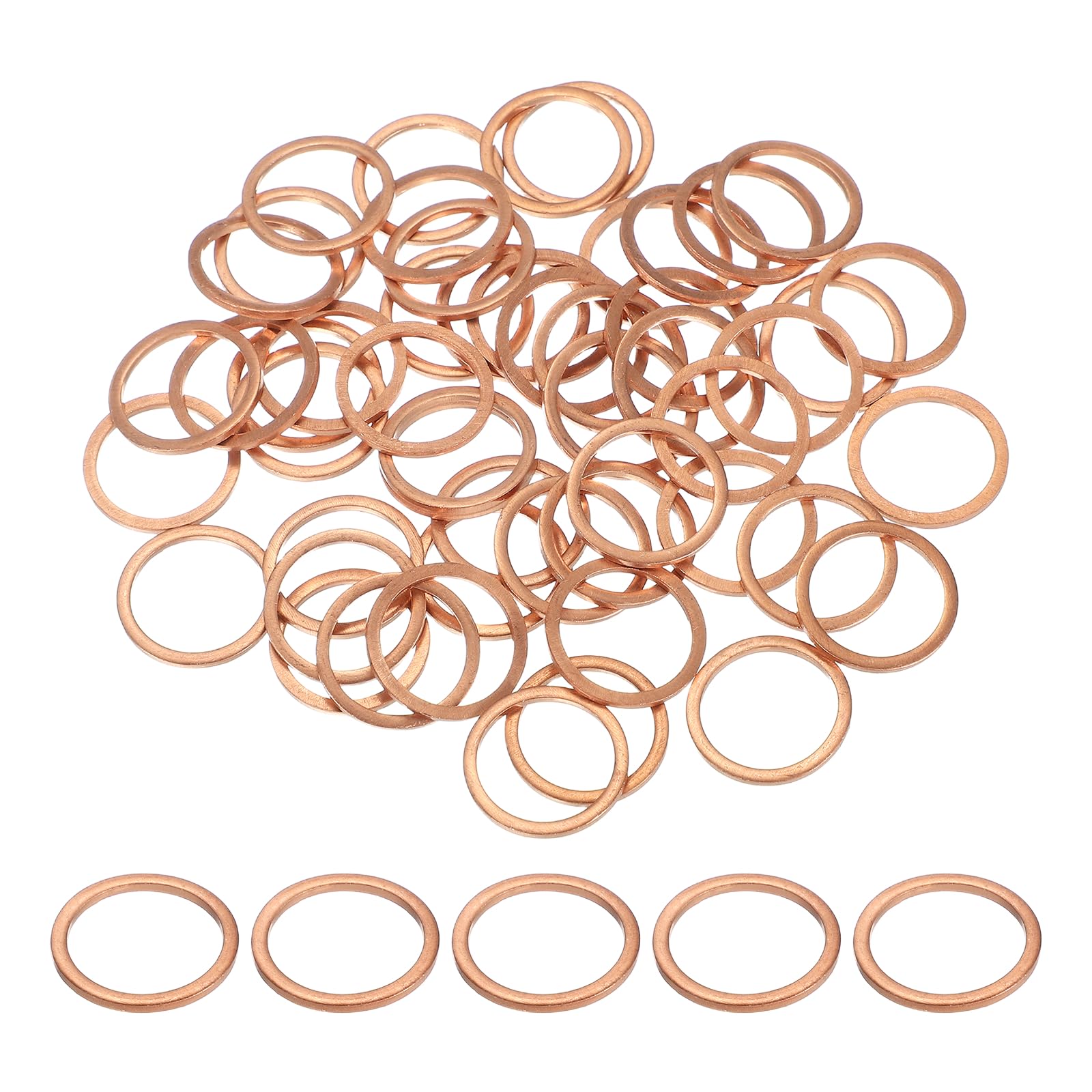 PATIKIL M16 Copper Washer Sealing Ring