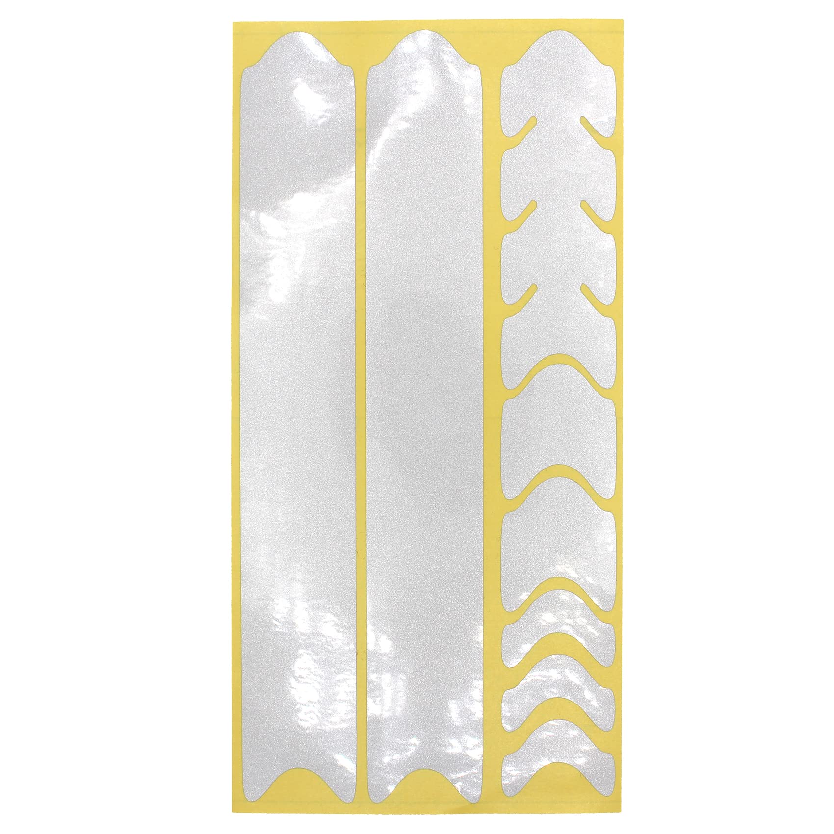 AlphaShield K099 Reflective Silver Bike Frame Frame Protector Sticker MTB BMX