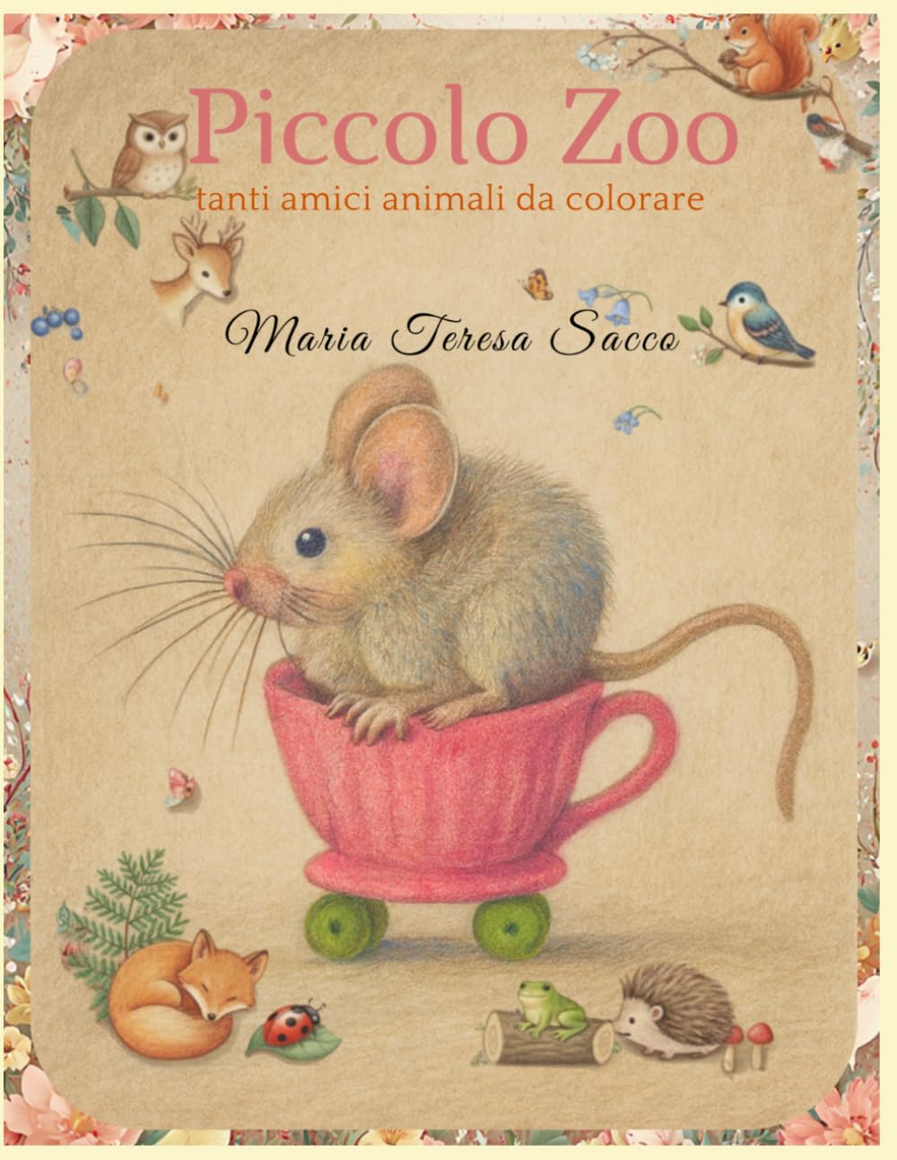Piccolo Zoo: tanti amici animali da colorare