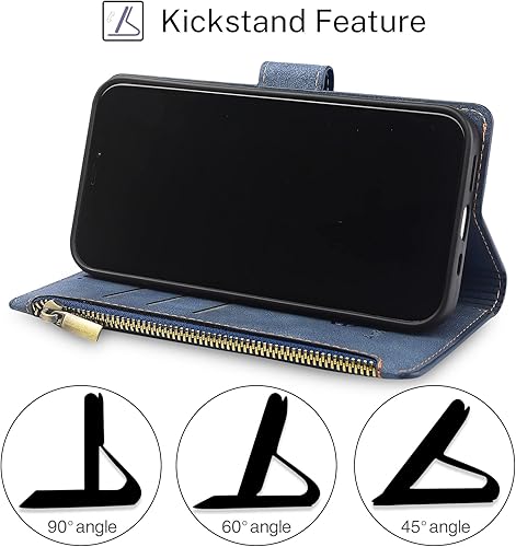 Miniatura 7 de Antsturdy Funda tipo cartera para Samsung Galaxy S21 Ultra con tarjetero para mujeres y hombres, funda para teléfono Galaxy S21 Ultra, funda de piel