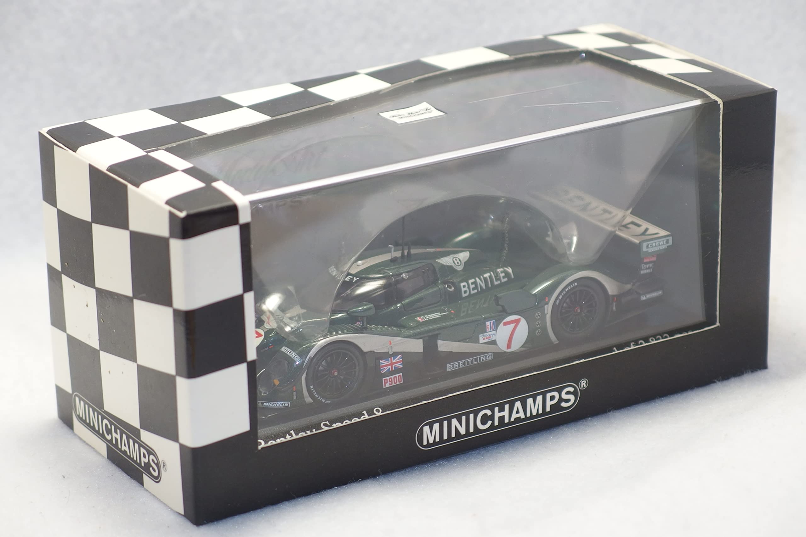 Bentley Speed 8 400031397 Minichamps 1/43 voiture de course miniature Sebring 2003