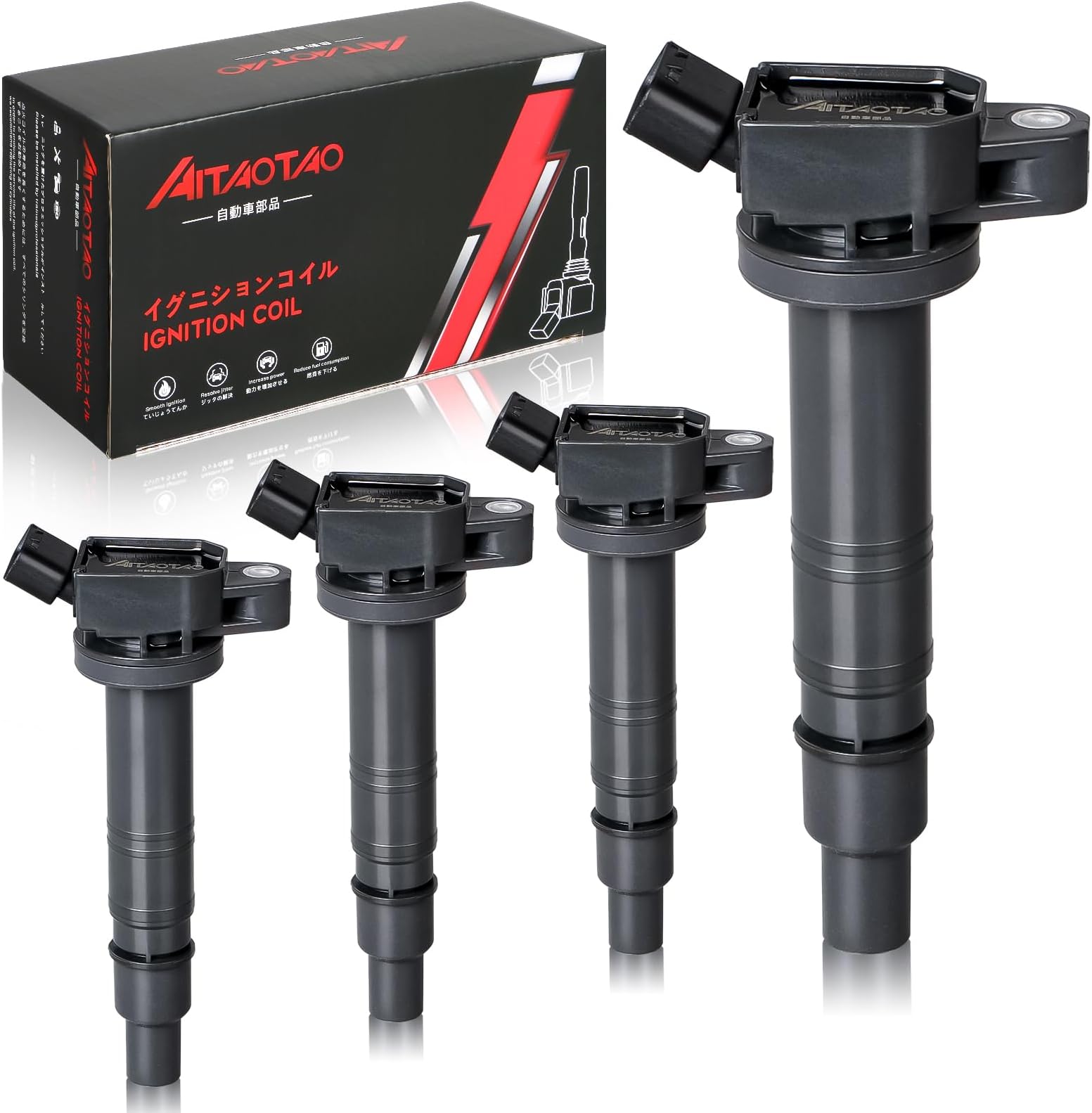 Amazon.co.jp イグニッションコイル ヴィッツ NCP91 1NZFE ノア・ヴォクシー AZR60G/AZR65G 1AZFSE