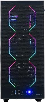 Veno Scorp Gaming PC - AMD Ryzen 5 5600G Desktop Processor, Radeon Integrated Graphics, 16GB DDR4 RAM, 512GB NVMe SSD, 550W 80+, Wi-Fi, Windows 11, Titan 4 RGB Case.