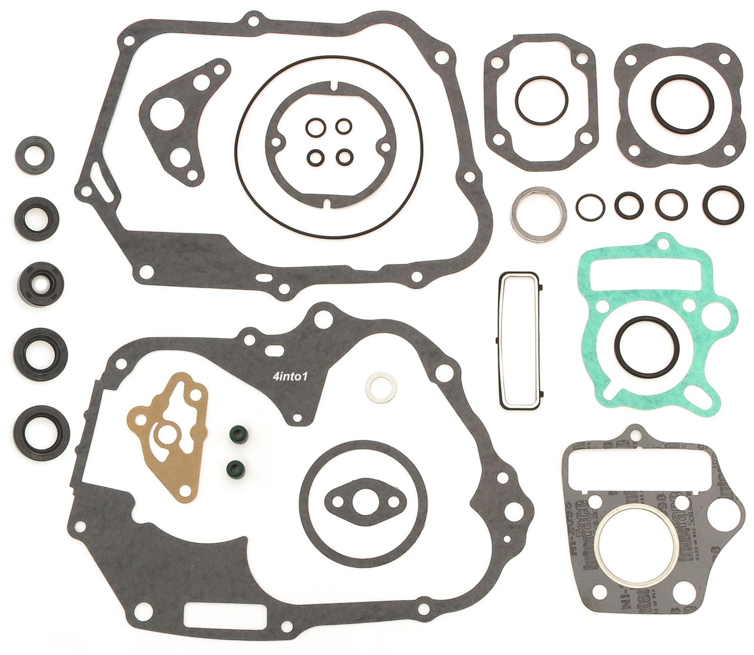 Engine Rebuild Kit - Fits Honda Z50R Z50-1979-1999 - Gasket Set + Oil Seals