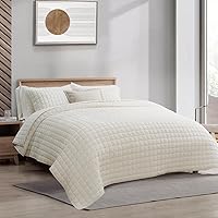 Vista 1 de RECYCO Juego de edredón de lujo de terciopelo tamaño Queen, juego de edredón de terciopelo ligero, juego de ropa de cama acolchada de tamaño grande