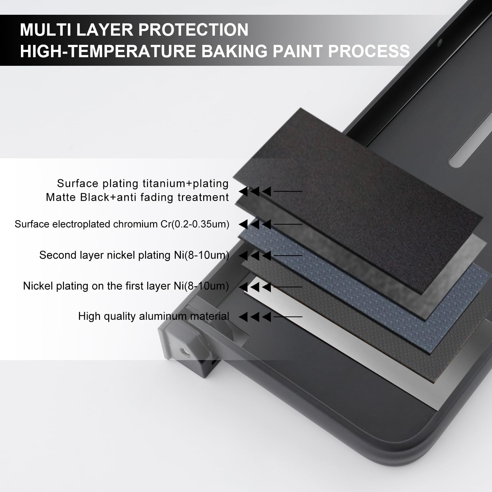 PoDhey 2Pcs RV Aluminum Foldable Shelf, Wall-Mounted RV Folding Shelf, Compact Fold - View #7