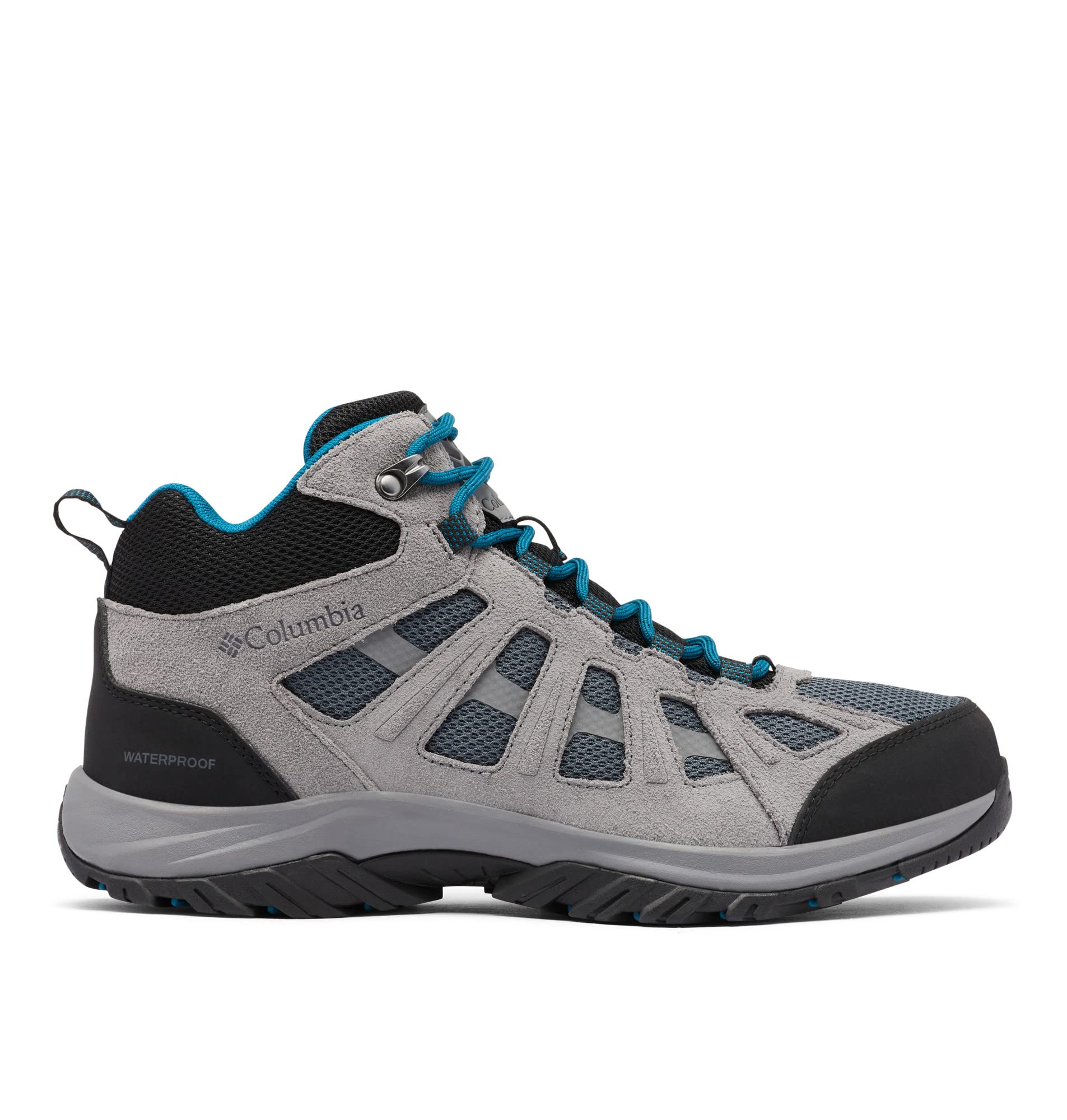 Columbia REDMOND III MID WATERPROOF Chaussures Montantes De Randonnée Et Trekking imperméables Homme, Gris (Graphite x Black), 44 EU