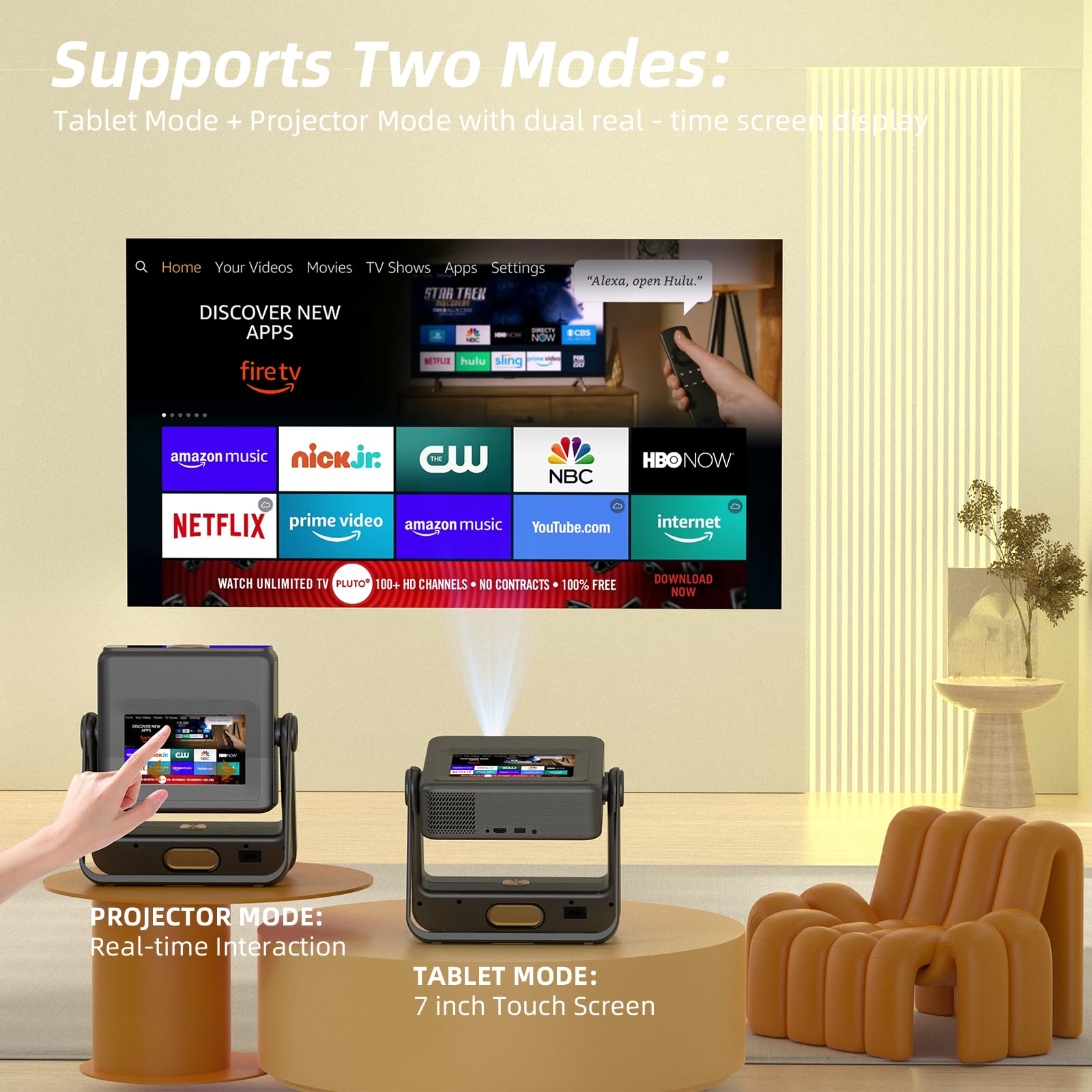 Amazon.com: XBJ [Built-in Apps/Touch Screen] A5pro Portable