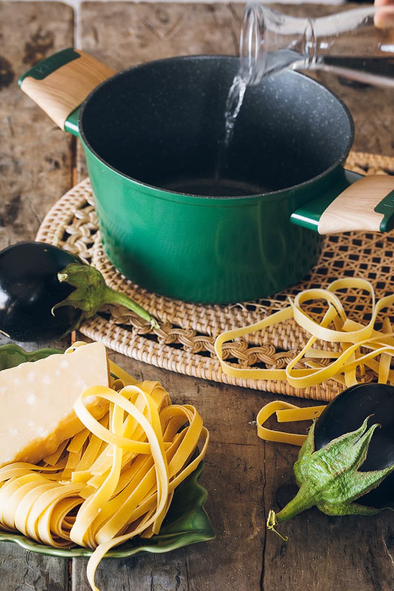 MONIX Amazonia | Batería 7 Piezas, Aluminio forjado, Antiadherente | Reforzado con titanio sin PFOA, apta para todo tipo de cocinas e inducción