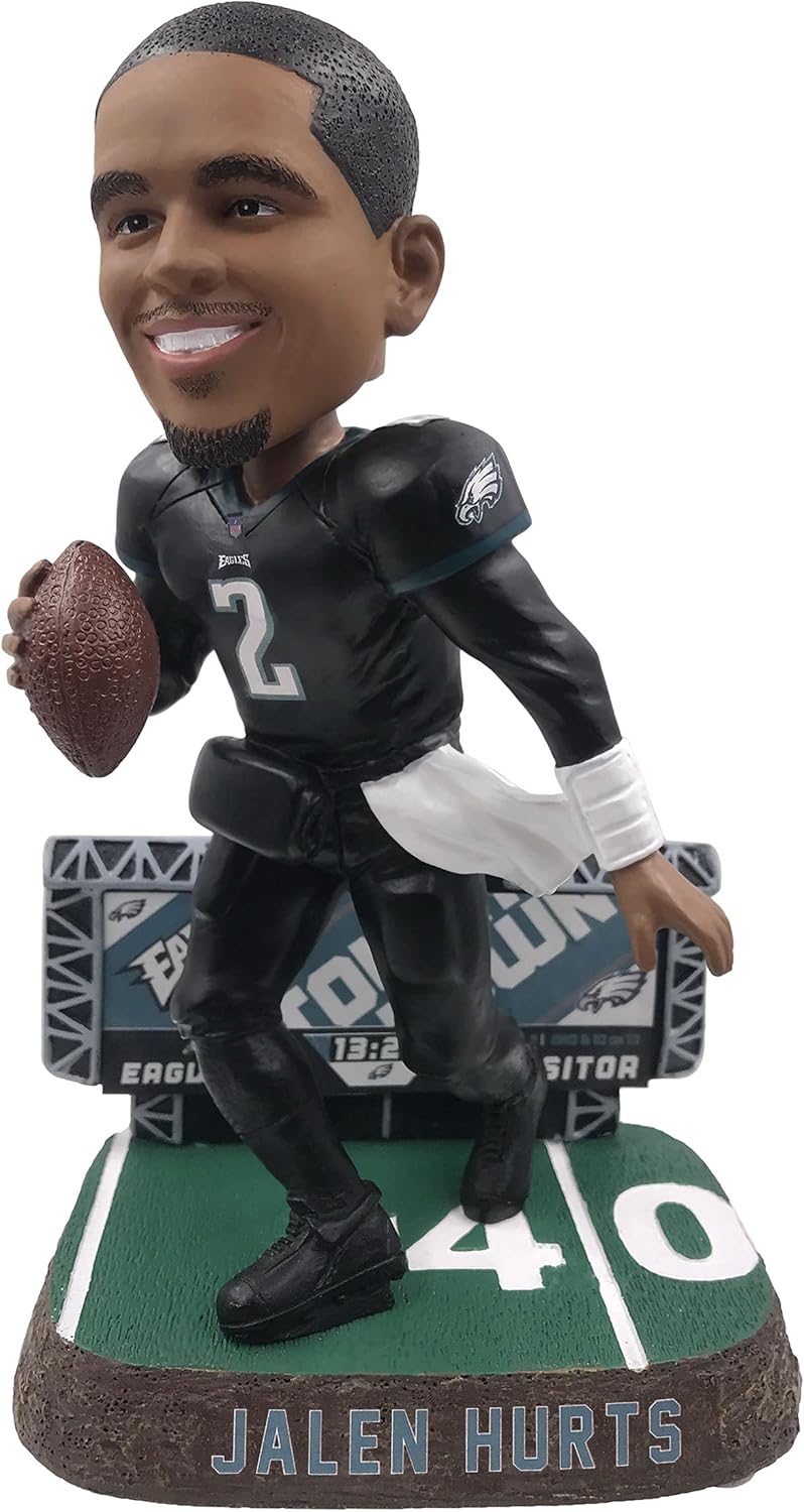Jalen Hurts Philadelphia Eagles Scoreboard Bobblehead NFL : Sports & Outdoors