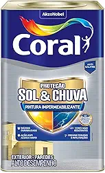 PROTEÇÃO SOL & CHUVA PINTURA IMPERMEABILIZANTE BRANCO 18L - CORAL