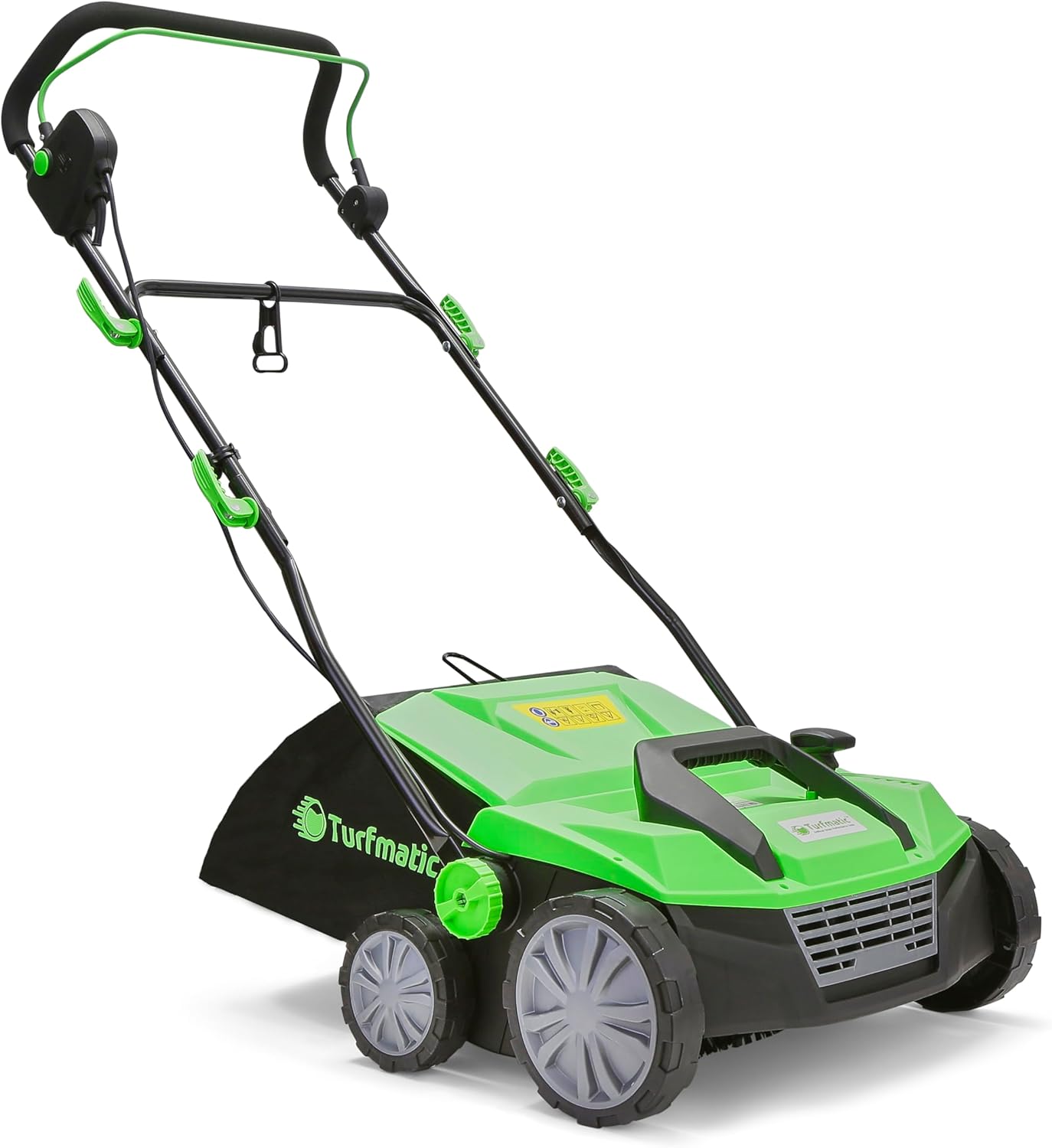 Turfmatic™ Artificial Grass Sweeper 2 in 1 Design - 380mm (15") Wide Brush - 1800w